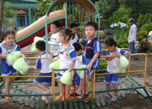 学前龄的儿童与意外伤疾