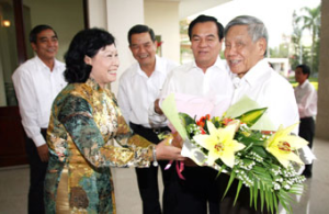 原越南共产党总书记黎可漂访问同奈省