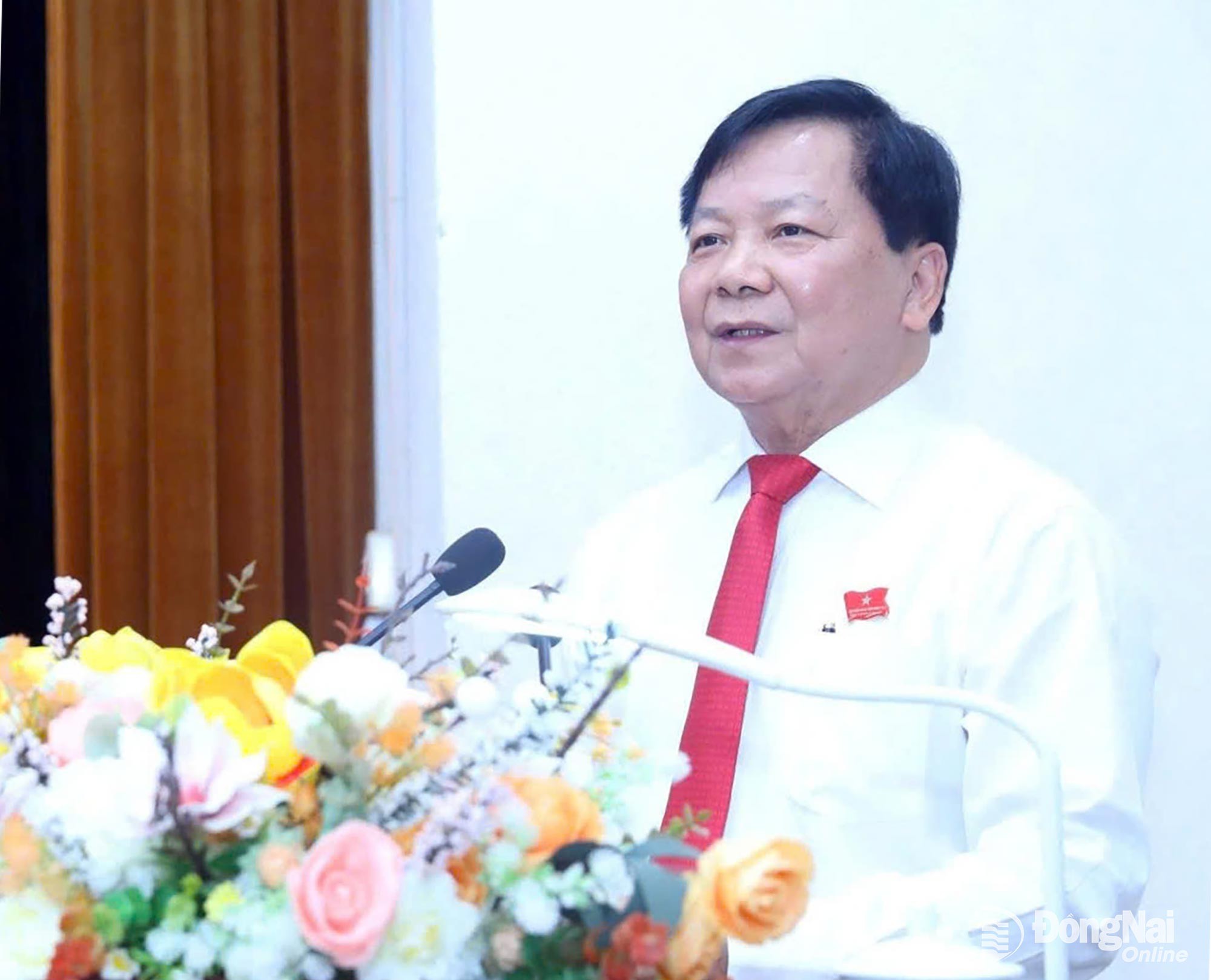 Tỉnh ủy viên, Phó Chủ tịch HĐND tỉnh Trần Văn Mi. Ảnh: Huy Anh